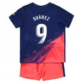 Koszulka Atlético Madryt Luis Suarez 9 Dziecięcy Wyjazdowe Stroje Piłkarskie 2021/22 Krótki Rękaw